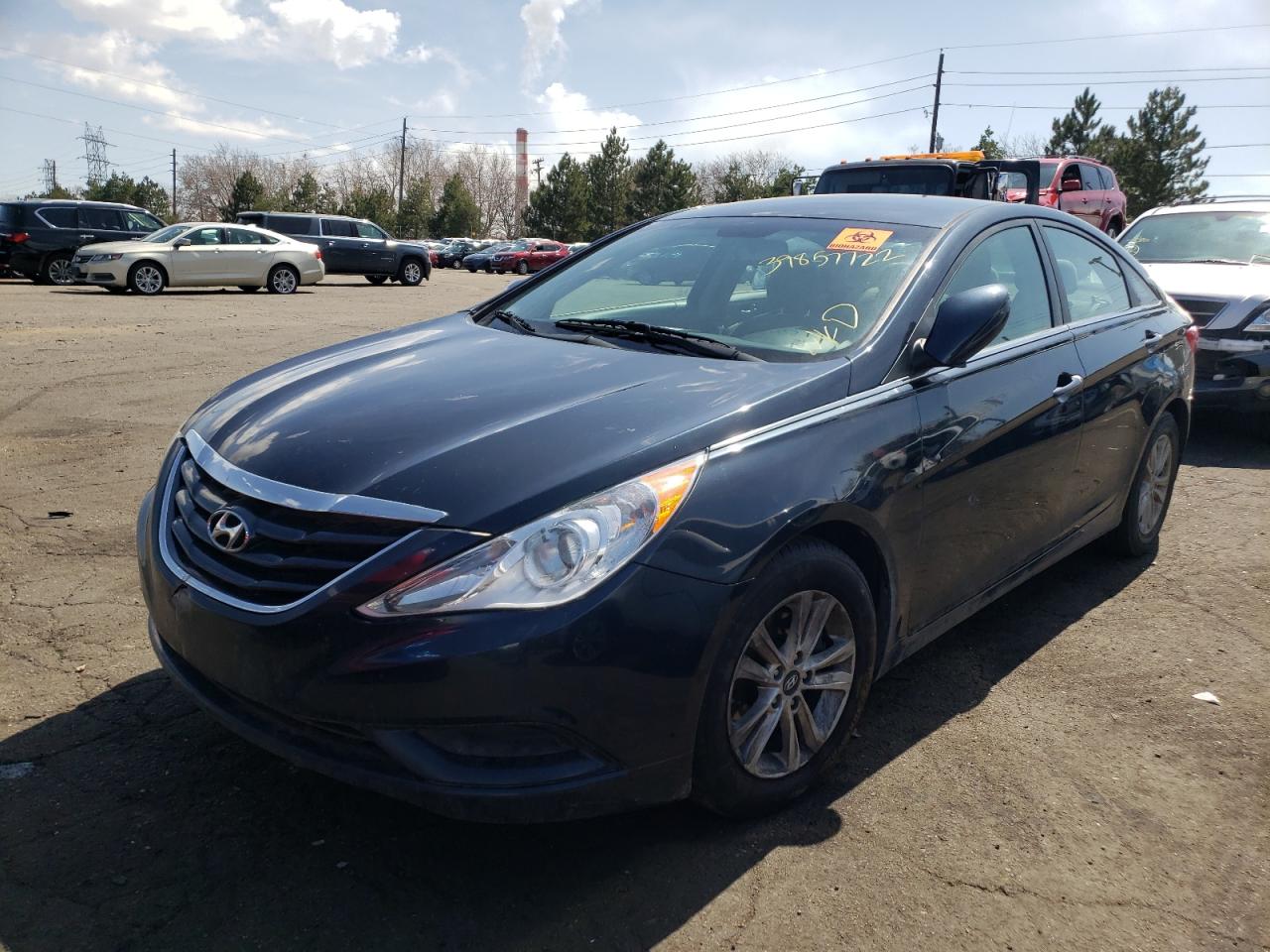 Photo 2 from auction – 2013 HYUNDAI SONATA GLS with VIN 5NPEB4AC9DH788169