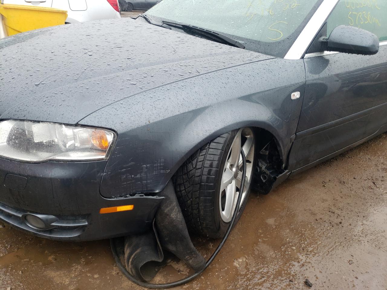 Photo 9 from auction – 2007 AUDI A4 3.2 CAB with VIN WAUDH48H37K031850