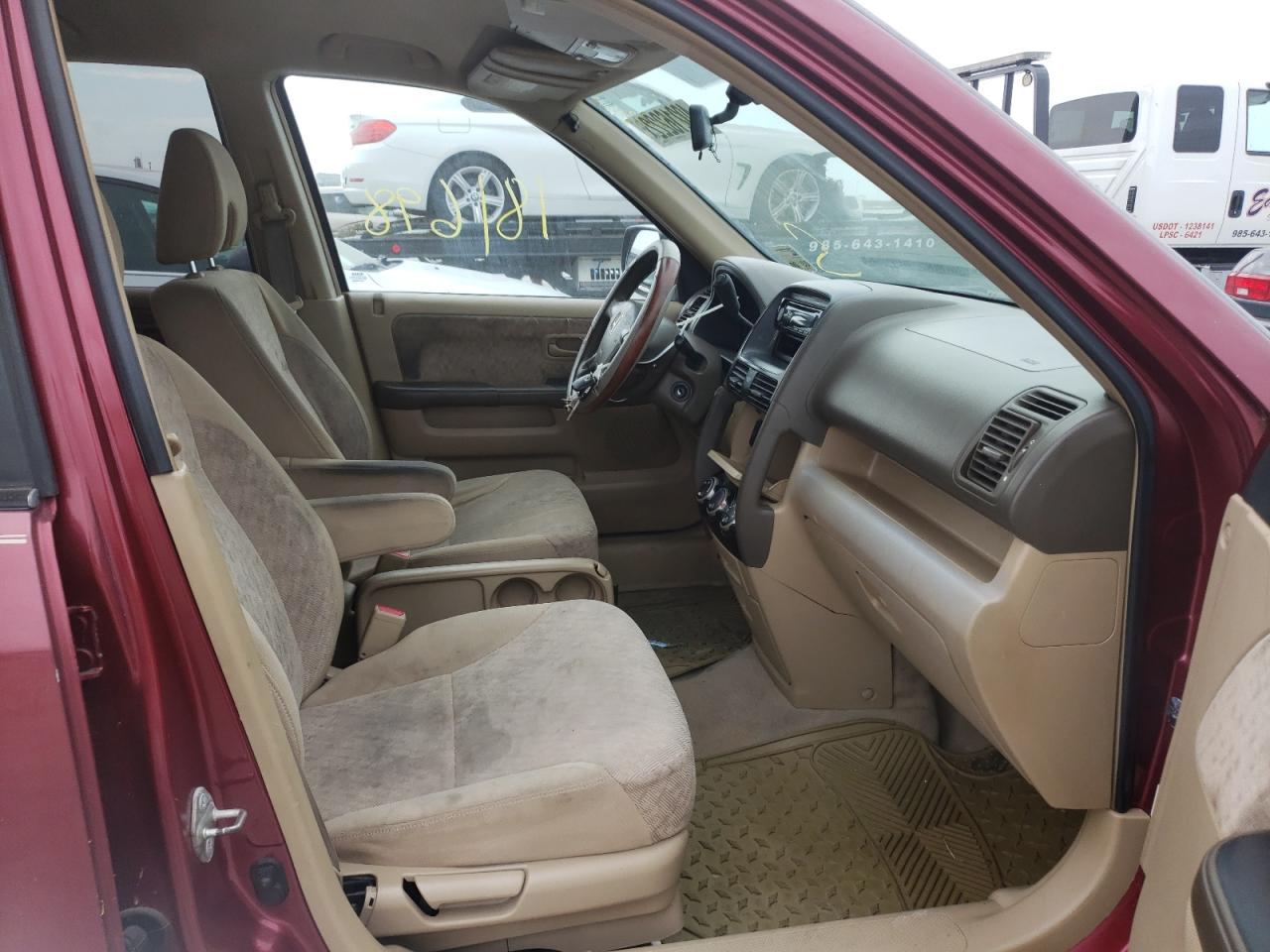 Photo 5 from auction – 2005 HONDA CR-V LX with VIN SHSRD68565U308452