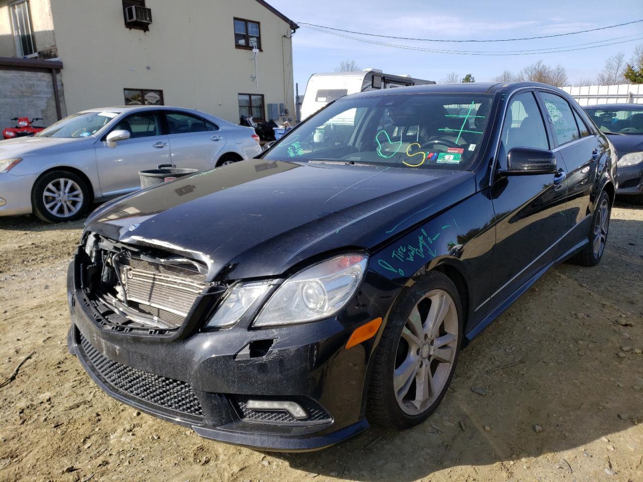 Photo 2 from auction – 2010 MERCEDES-BENZ E 550 with VIN WDDHF7CB0AA196501
