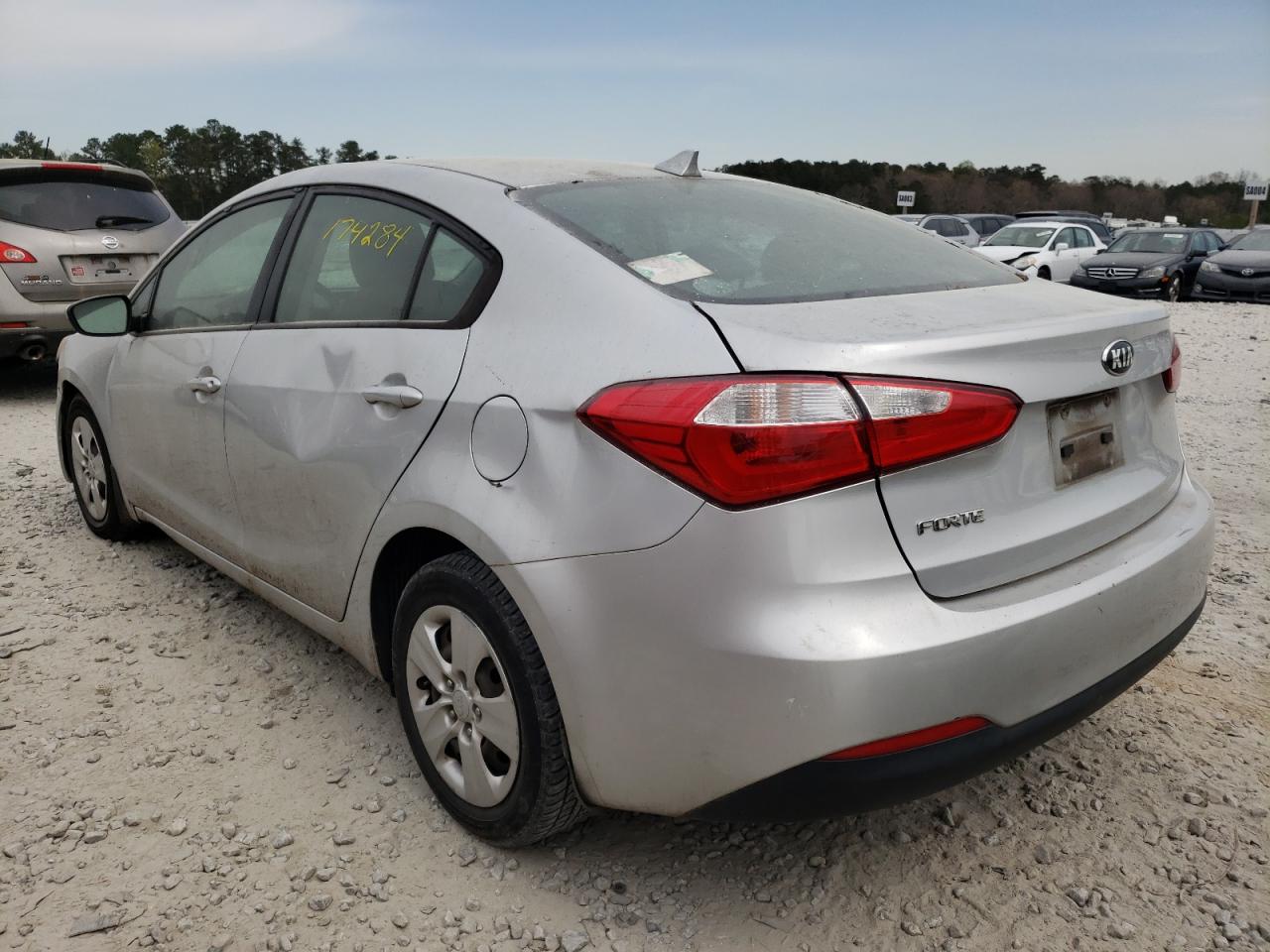 Photo 3 from auction – 2016 KIA FORTE LX with VIN KNAFK4A61G5517350