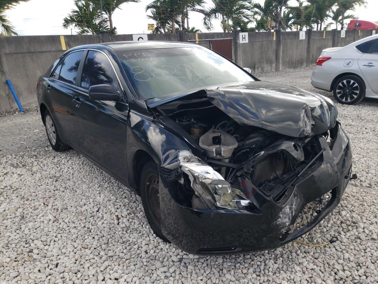 TOYOTA CAMRY CE 2007 with VIN 4T1BE46K17U088629 - Photo from auction