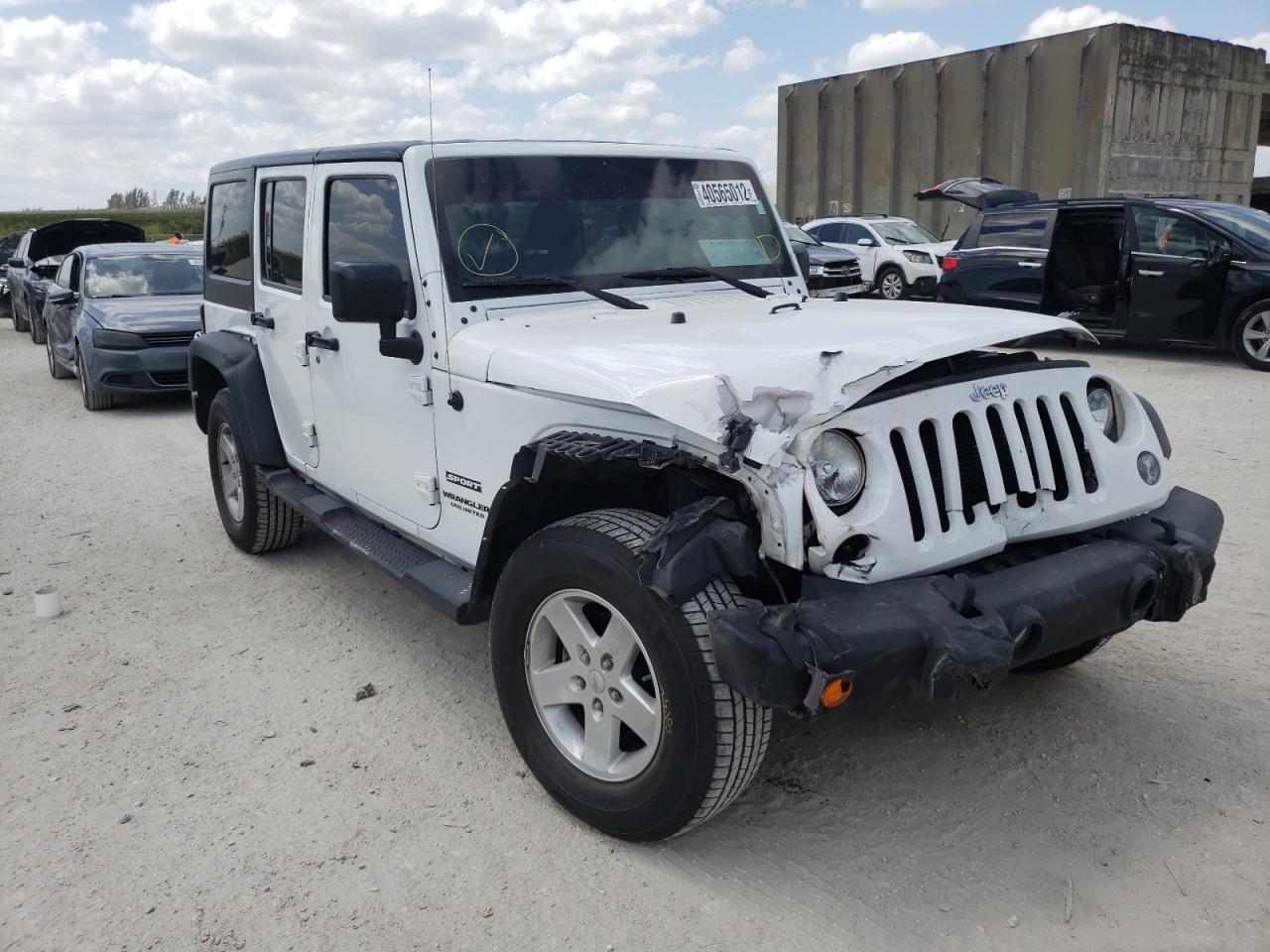 Photo 9 from auction – 2017 JEEP WRANGLER U with VIN 1C4BJWDG0HL577069