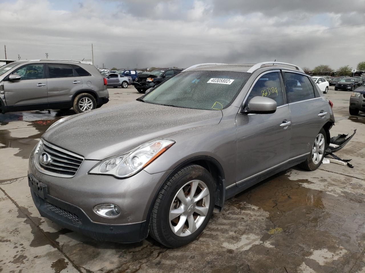 Photo 2 from auction – 2008 INFINITI EX35 BASE with VIN JNKAJ09E58M302418