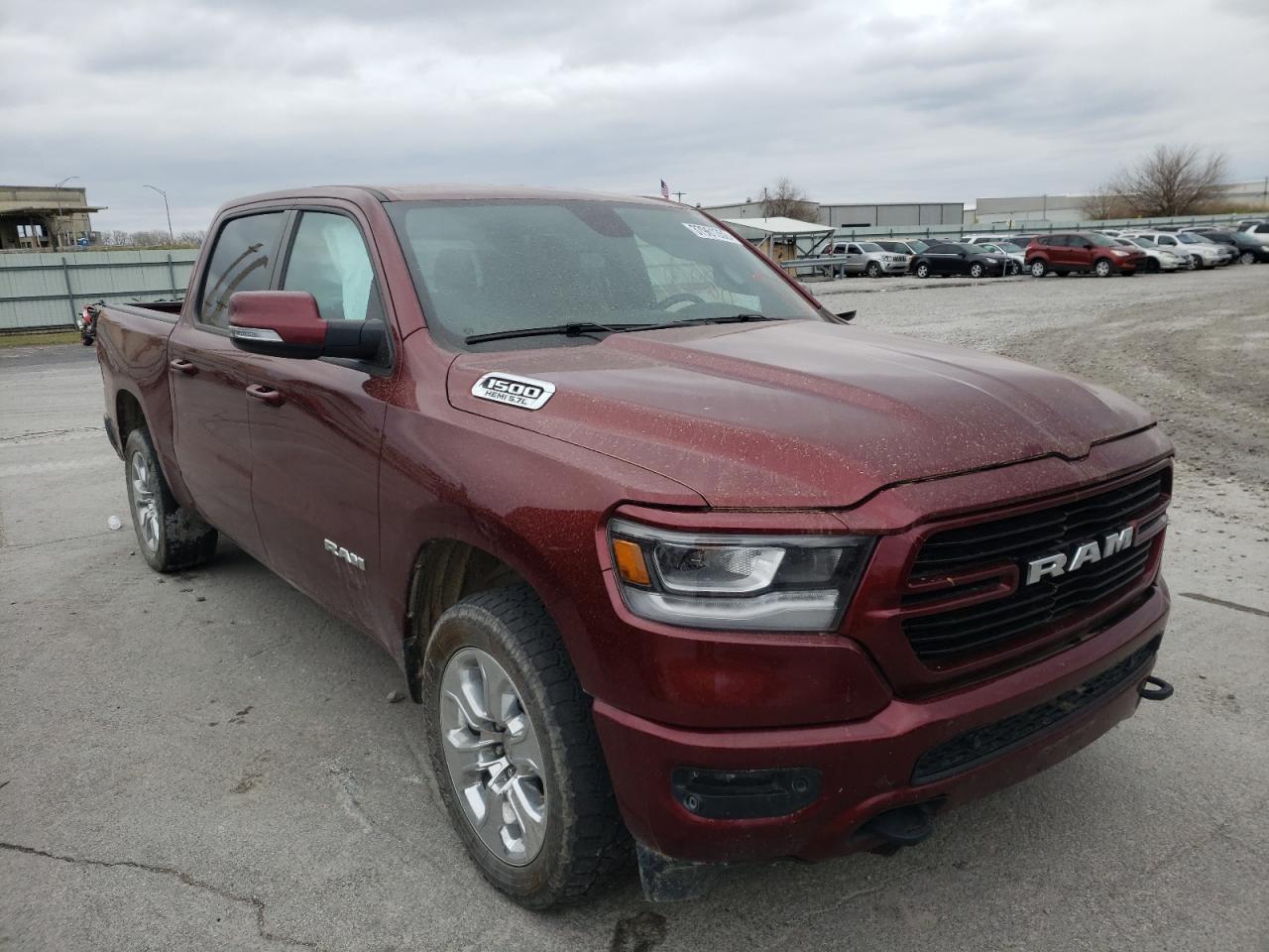 RAM 1500 BIG H 2019 with VIN 1C6SRFFT3KN909320 - Photo from auction