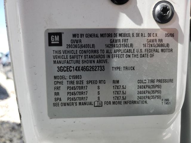 Photo 10 from auction – 2006 CHEVROLET SILVERADO with VIN 3GCEC14X46G262733