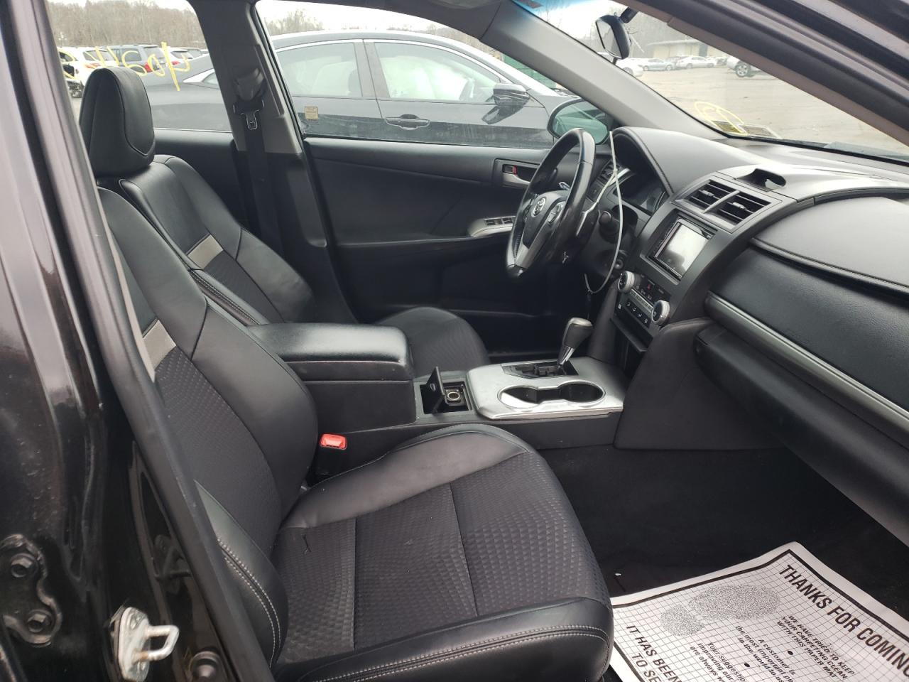 Photo 5 from auction – 2012 TOYOTA CAMRY BASE with VIN 4T1BF1FK4CU027359
