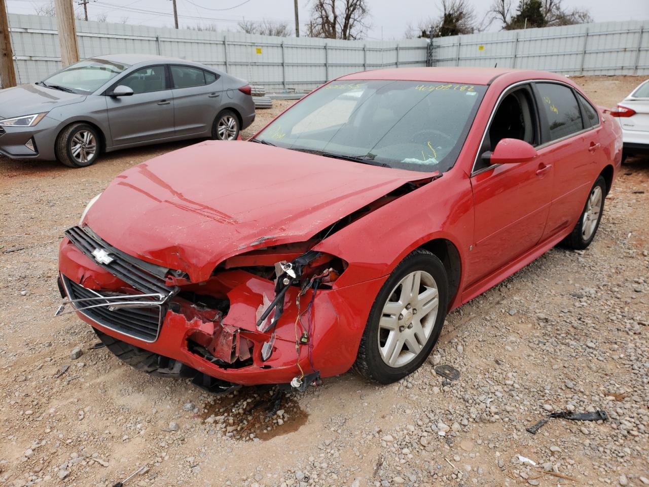 Photo 9 from auction – 2009 CHEVROLET IMPALA 2LT with VIN 2G1WC57M091185555