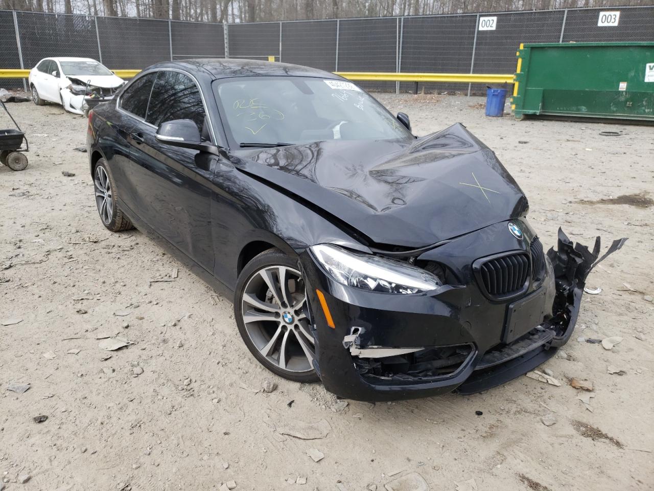 BMW 228 I 2015 with VIN WBA1F5C56FV257664 - Photo from auction