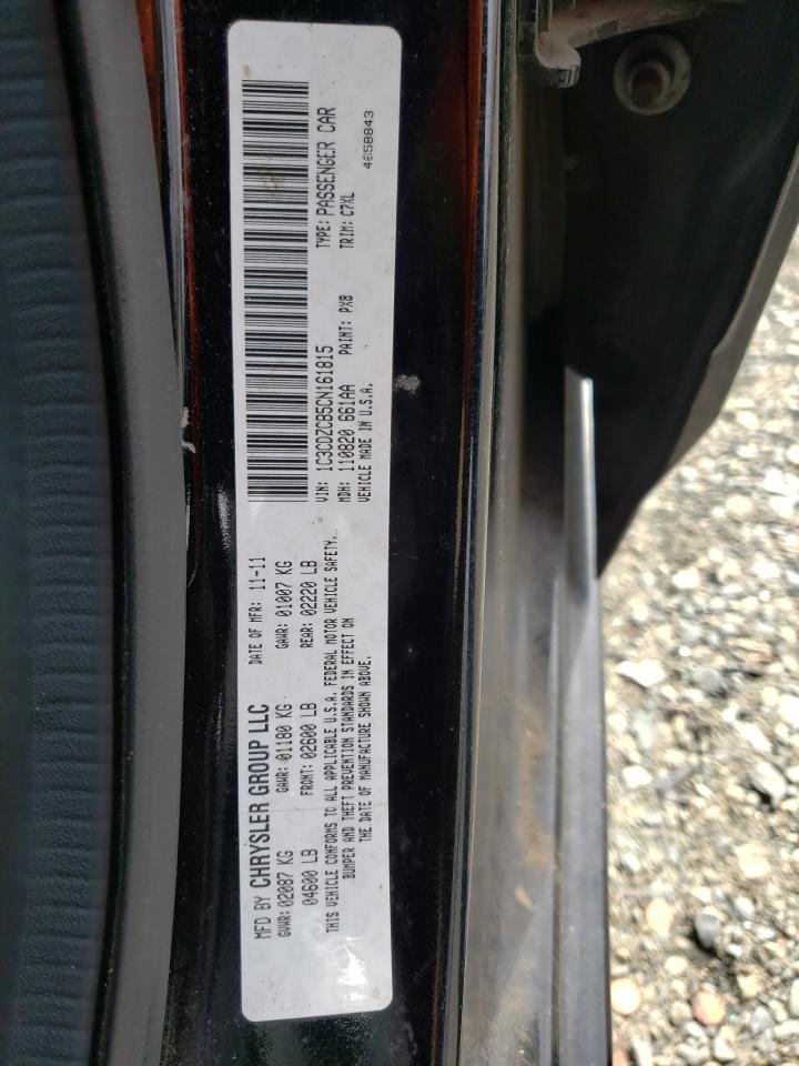 Photo 10 from auction – 2012 DODGE AVENGER SX with VIN 1C3CDZCB5CN161815