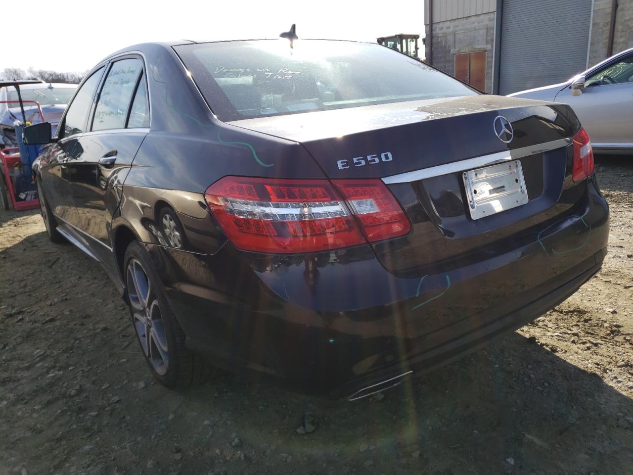 Photo 3 from auction – 2010 MERCEDES-BENZ E 550 with VIN WDDHF7CB0AA196501