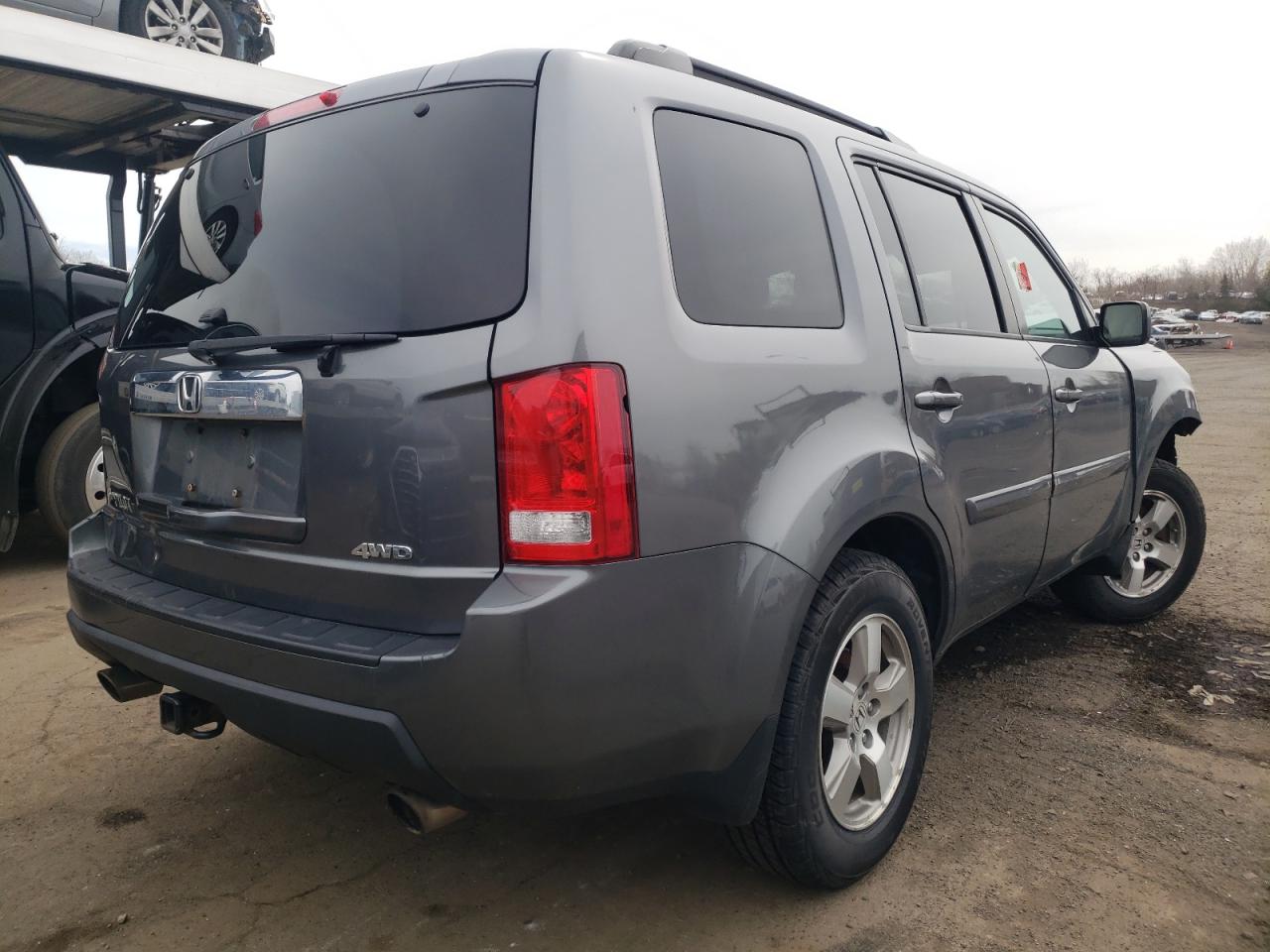 Photo 4 from auction – 2011 HONDA PILOT EXL with VIN 5FNYF4H59BB044009