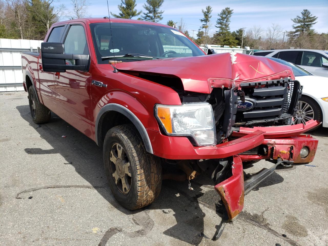 FORD F150 SUPER 2010 with VIN 1FTFW1EV2AFB49284 - Photo from auction