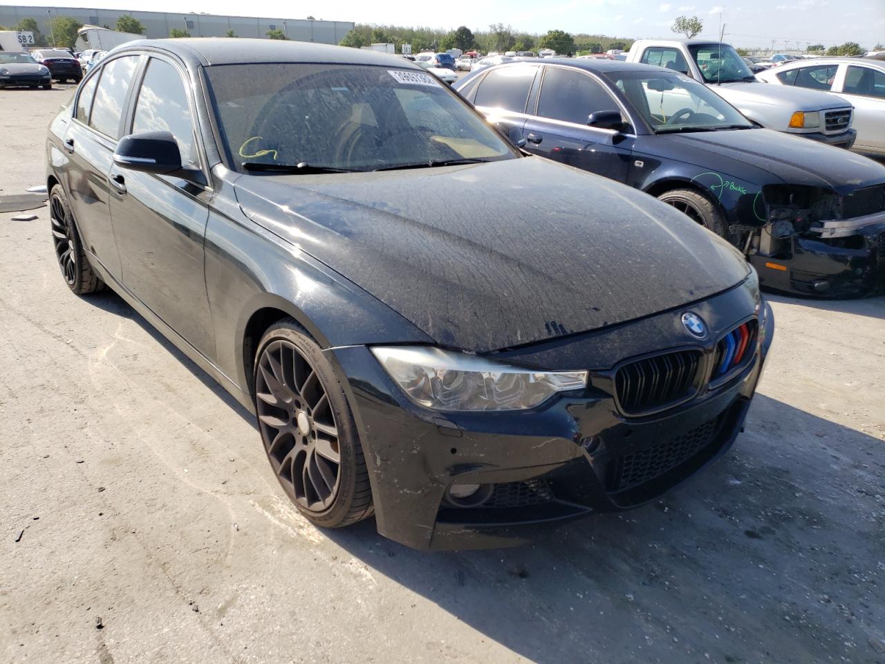BMW 328 I 2013 with VIN WBA3A5C58DF354671 - Photo from auction