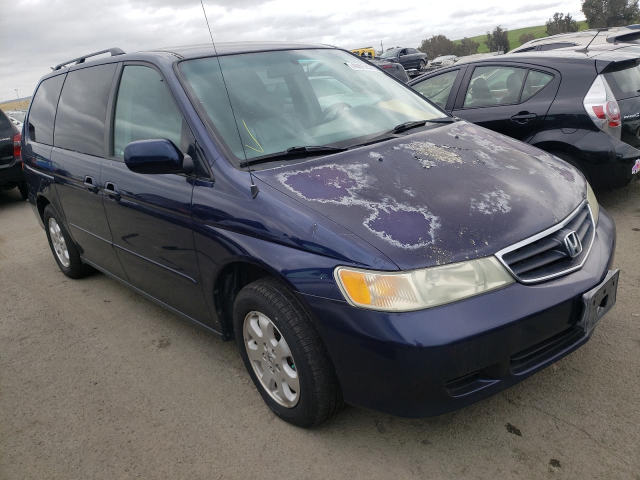 HONDA ODYSSEY EX 2003 with VIN 5FNRL18013B143232 - Photo from auction