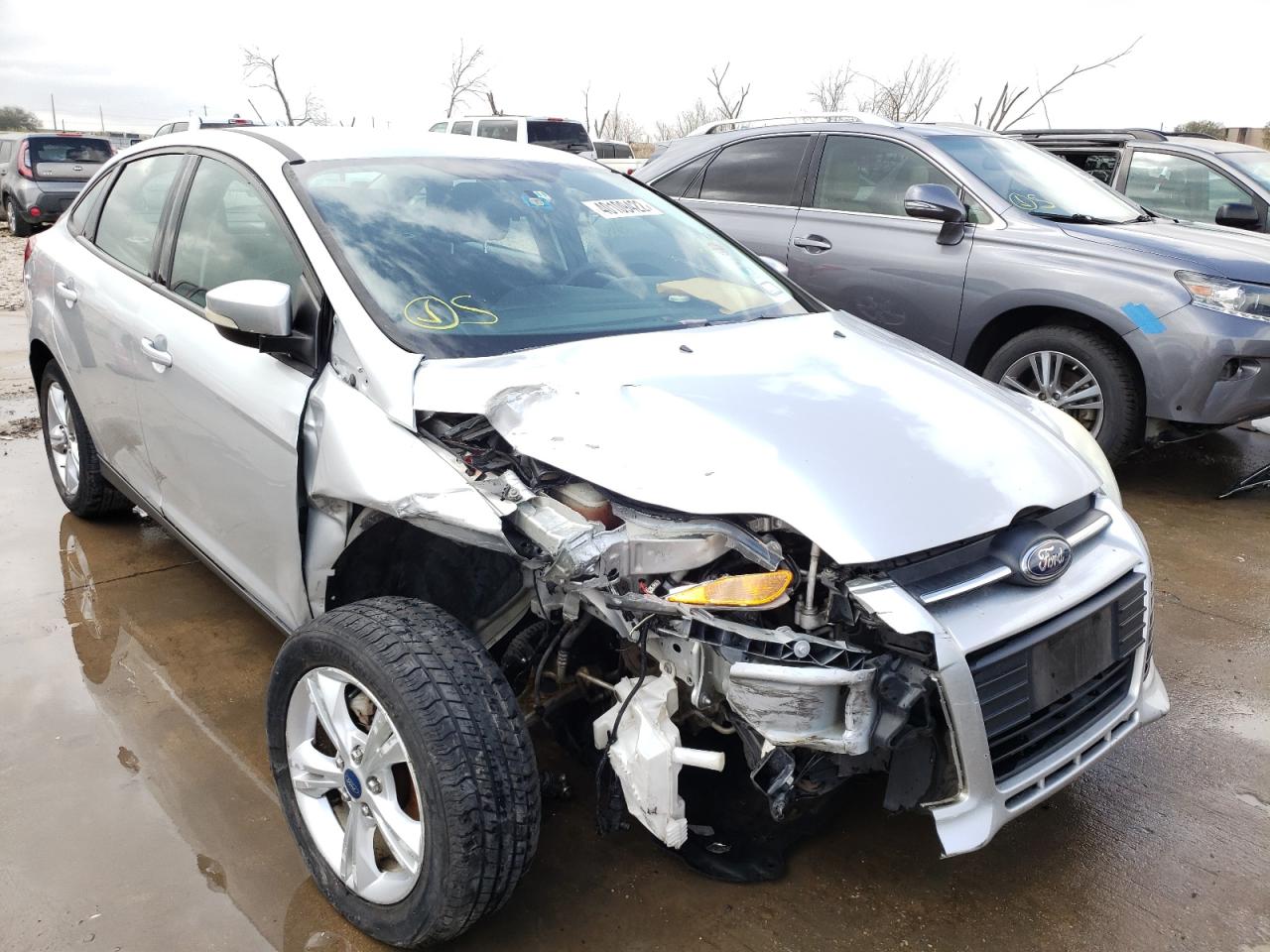 FORD FOCUS SE 2013 with VIN 1FADP3F21DL262546 - Photo from auction