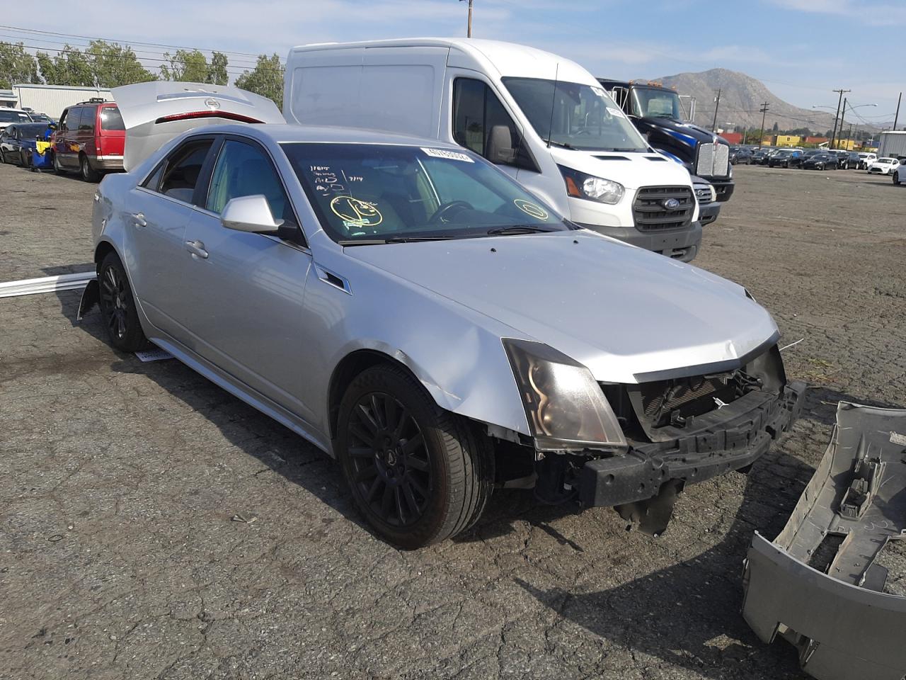 CADILLAC CTS 2012 with VIN 1G6DA5E58C0147822 - Photo from auction