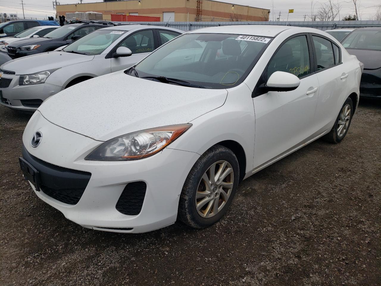 Photo 2 from auction – 2012 MAZDA 3 I with VIN JM1BL1VF3C1517469