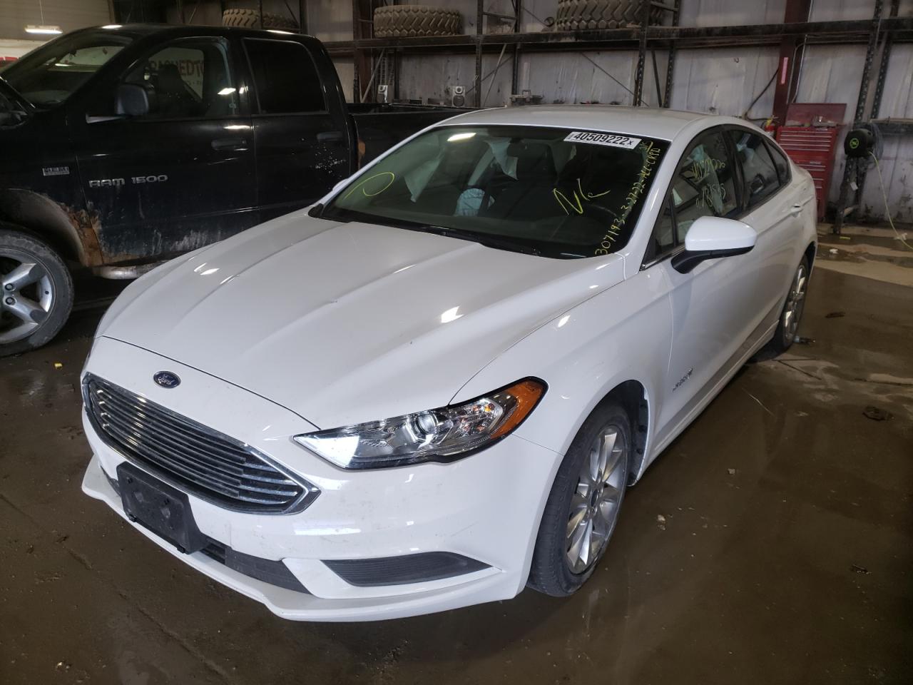 Photo 2 from auction – 2017 FORD FUSION SE with VIN 3FA6P0LU6HR307193