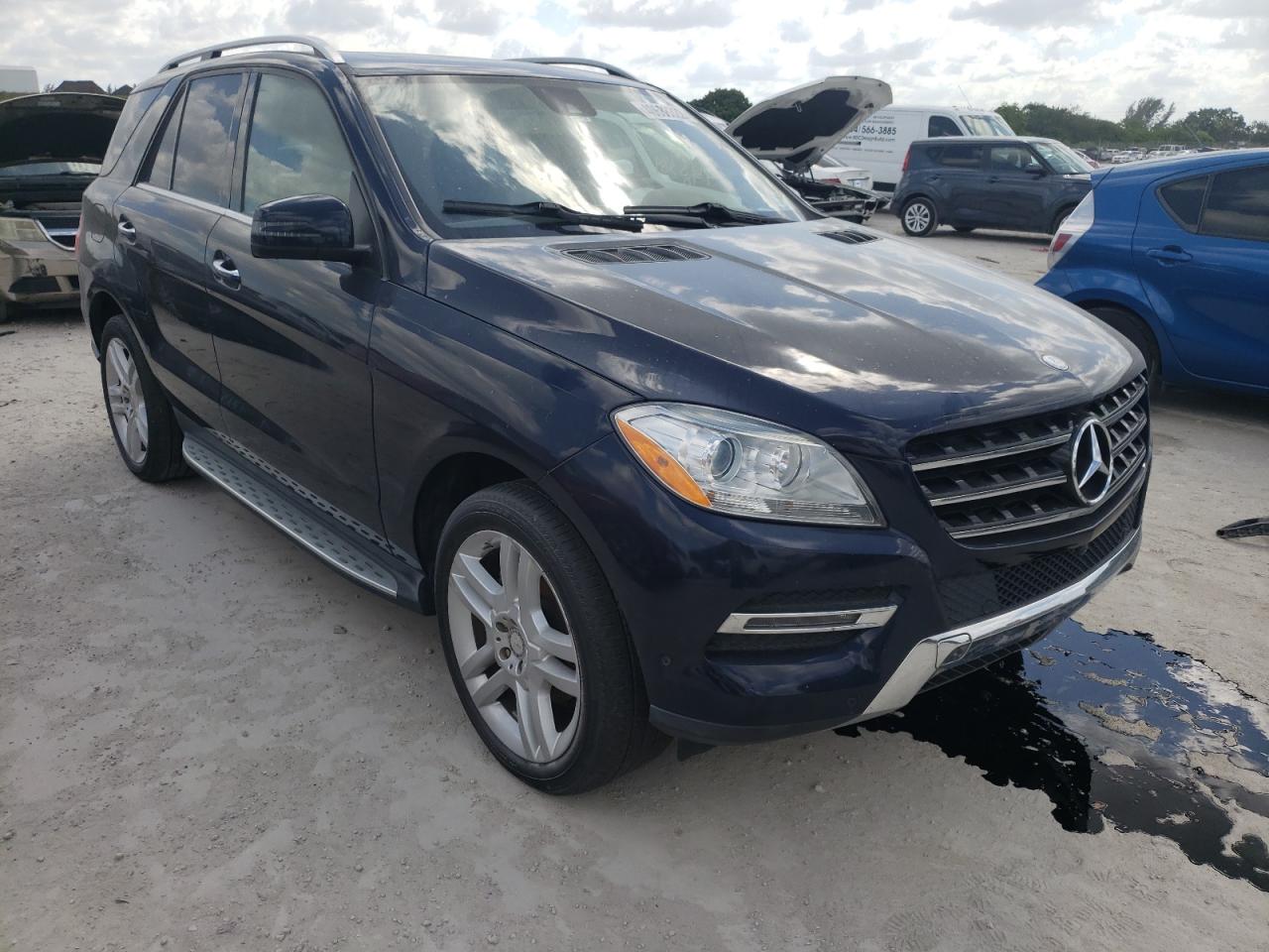 MERCEDES-BENZ ML 250 BLU 2015 with VIN 4JGDA0EB4FA472368 - Photo from auction