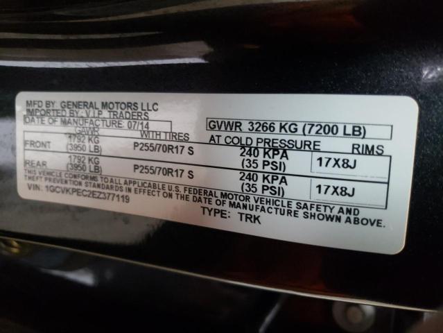 Photo 10 from auction – 2014 CHEVROLET SILVERADO with VIN 1GCVKPEC2EZ377119