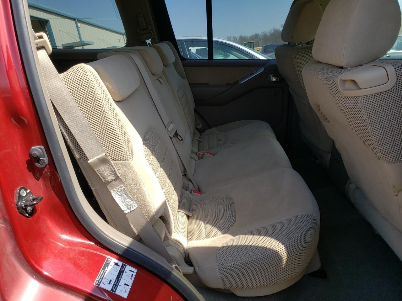 Photo 6 from auction – 2008 NISSAN PATHFINDER with VIN 5N1AR18B28C637340