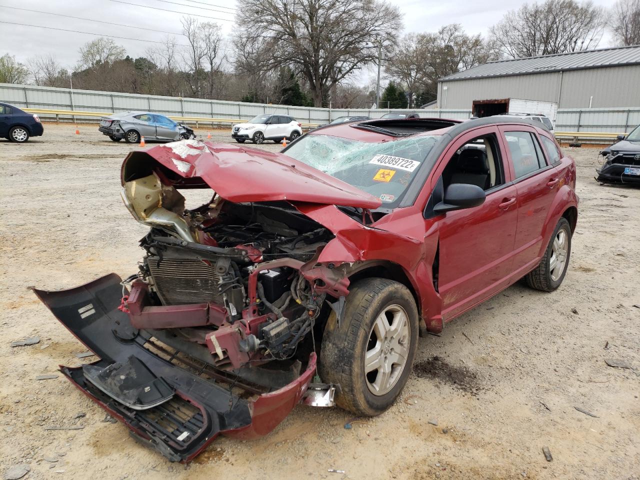 Photo 2 from auction – 2009 DODGE CALIBER SX with VIN 1B3HB48A09D133317
