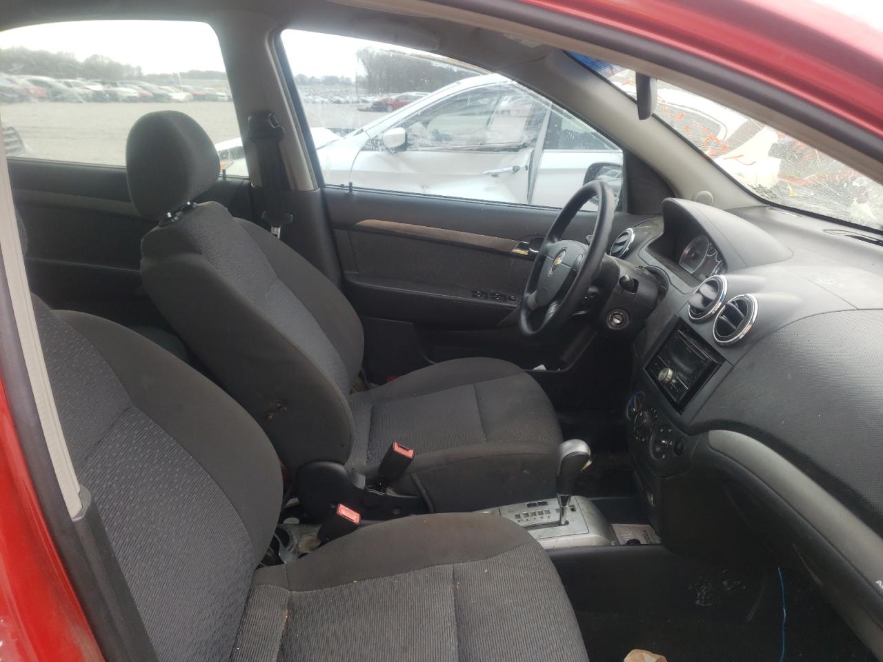 Photo 5 from auction – 2007 CHEVROLET AVEO LT with VIN KL1TG56697B127997