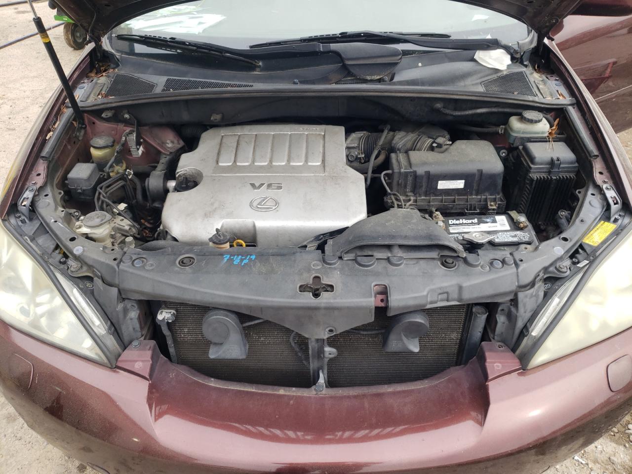 Photo 7 from auction – 2008 LEXUS RX 350 with VIN JTJGK31U580013248