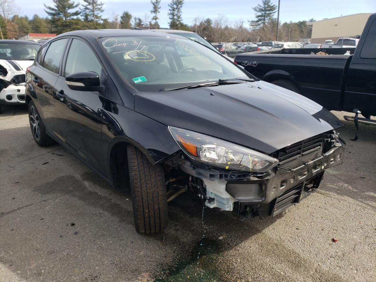 FORD FOCUS SEL 2018 with VIN 1FADP3M22JL213287 - Photo from auction