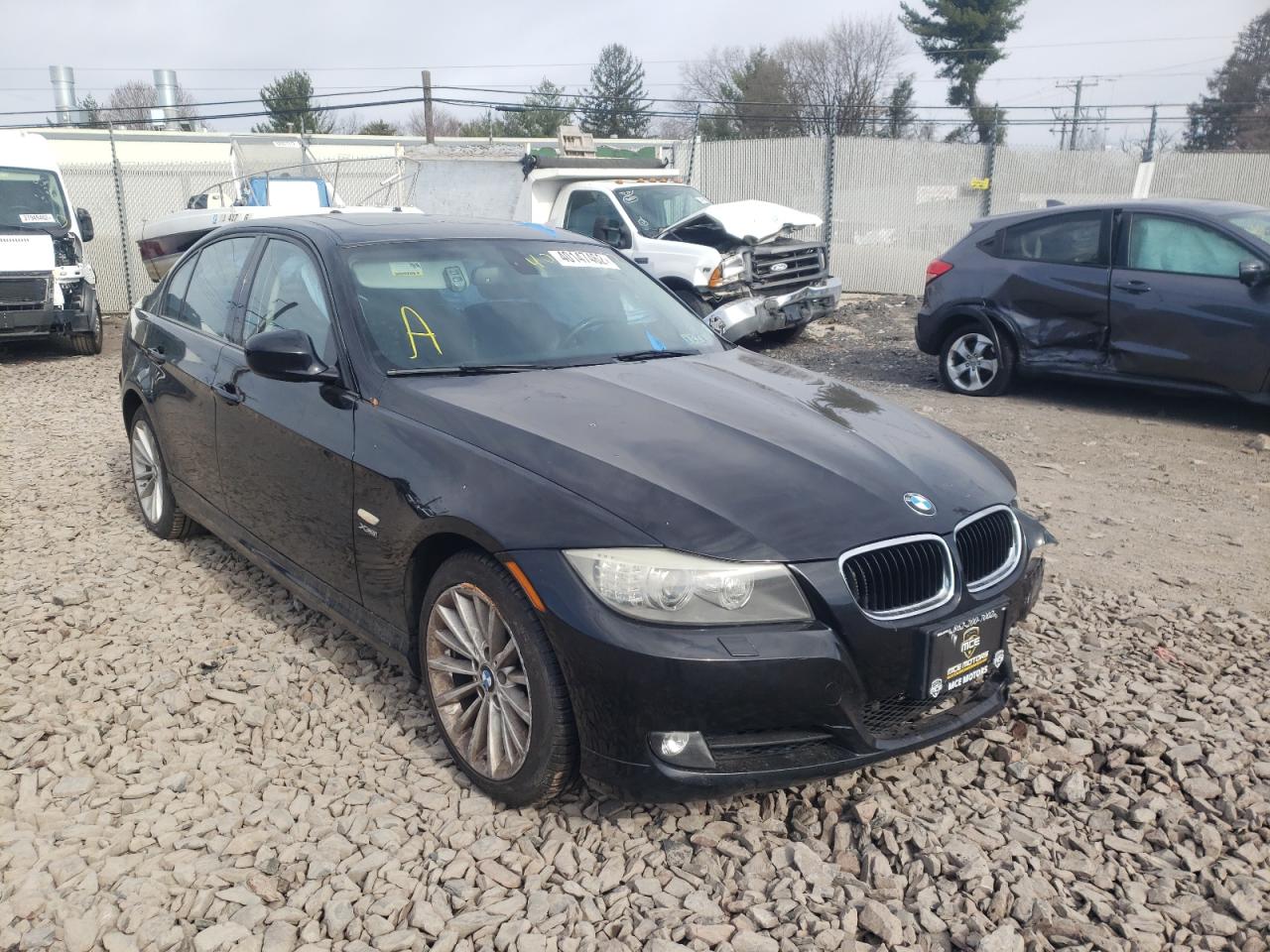 BMW 328I 2010 with VIN WBAPK5C51AA599982 - Photo from auction