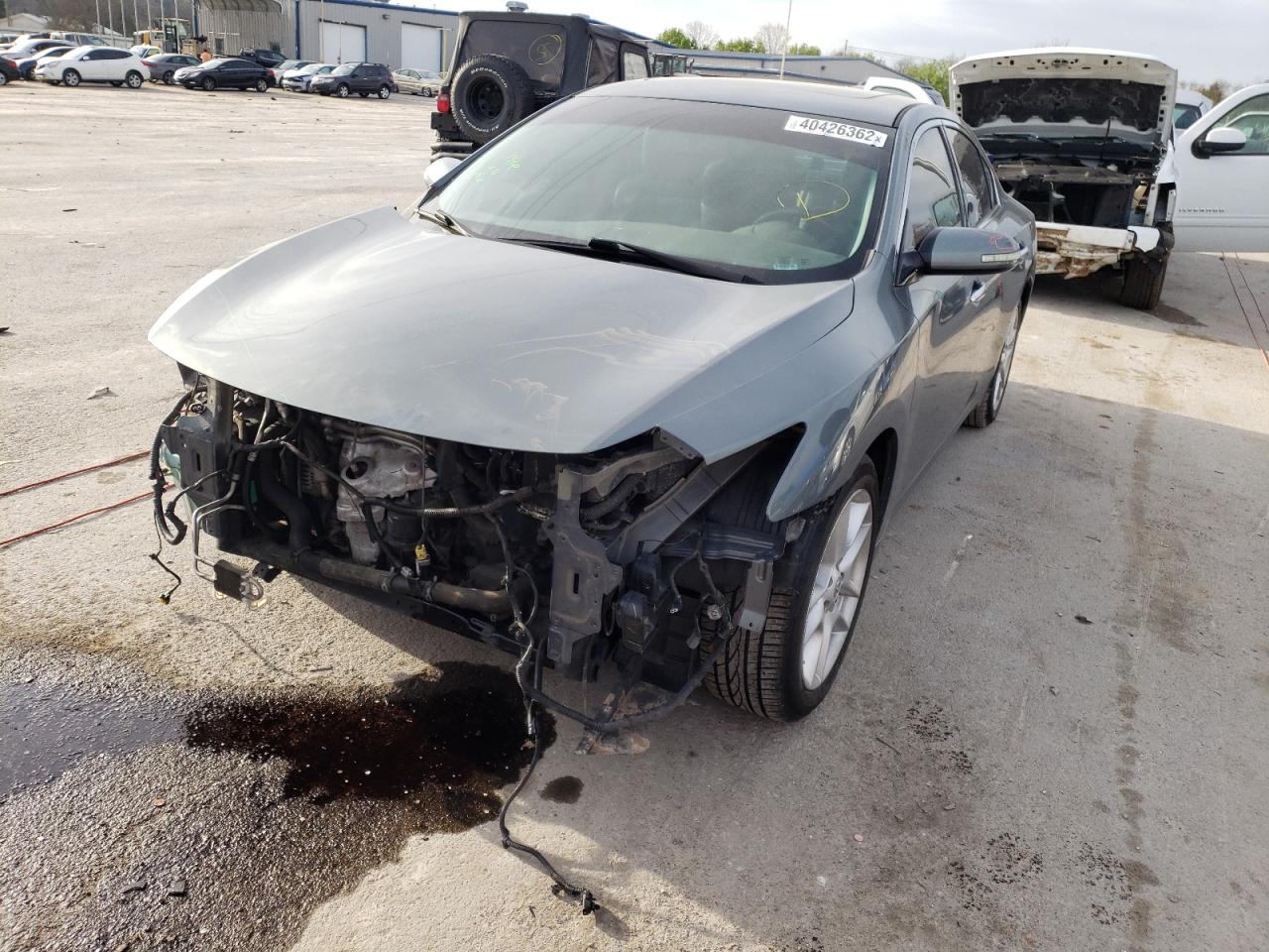 Photo 2 from auction – 2009 NISSAN MAXIMA S with VIN 1N4AA51E39C825217