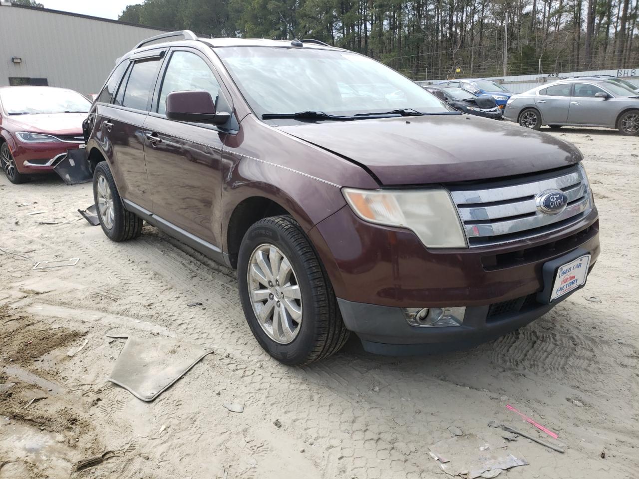 FORD EDGE SEL 2009 with VIN 2FMDK48C09BA49059 - Photo from auction