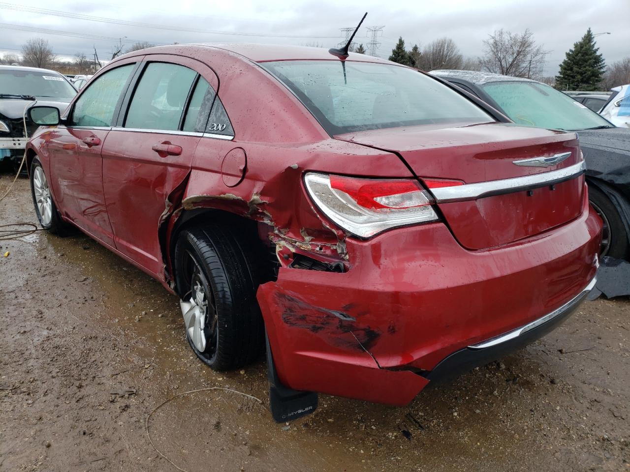 Photo 3 from auction – 2014 CHRYSLER 200 LX with VIN 1C3CCBAB5EN122481