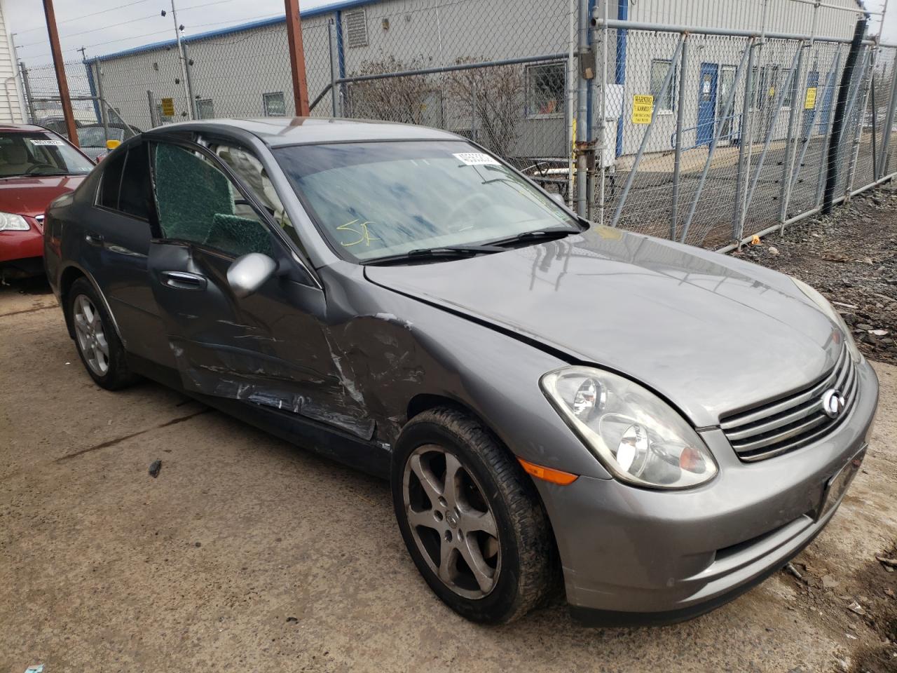 INFINITI G35 2004 with VIN JNKCV51F04M708132 - Photo from auction