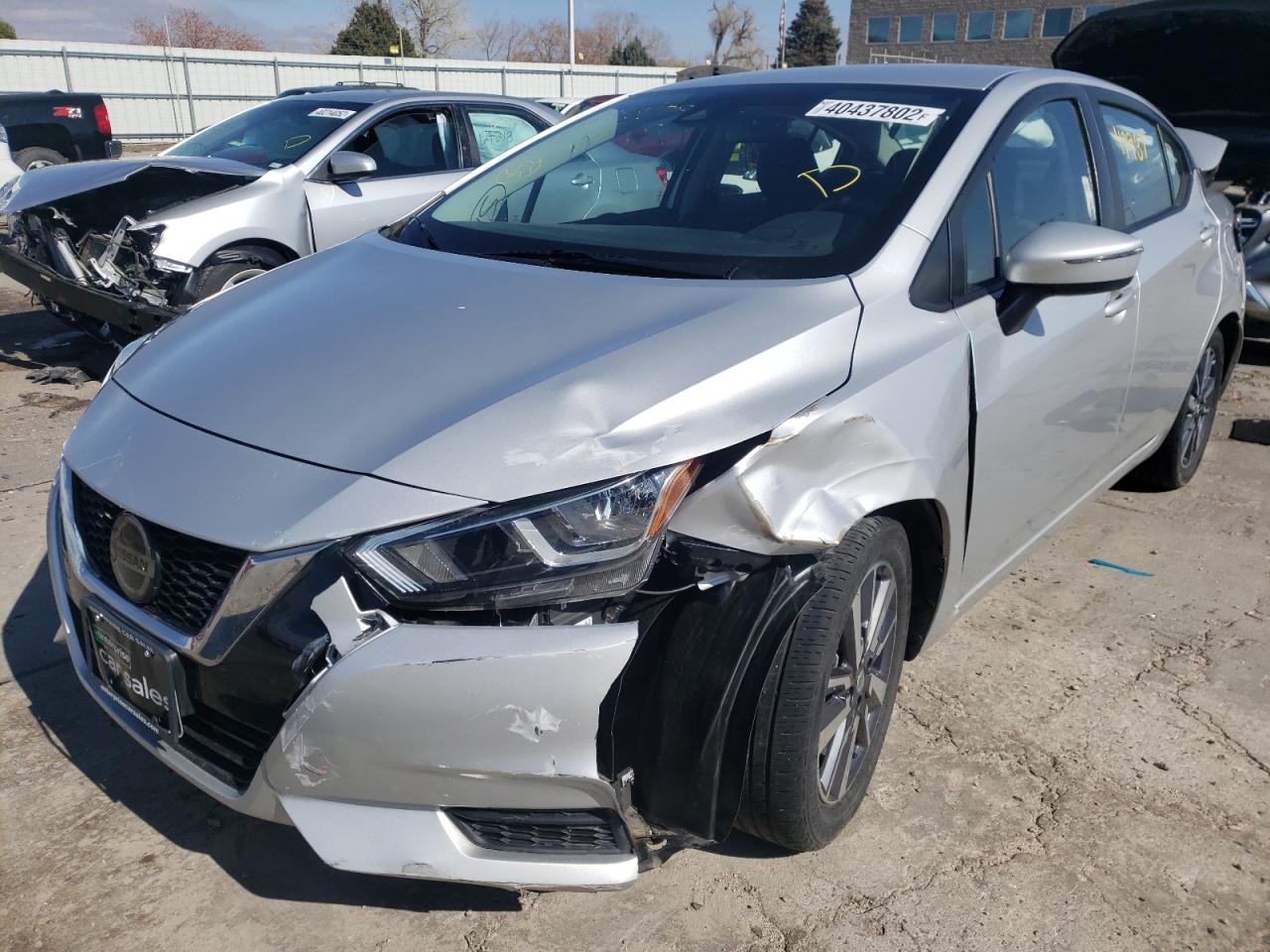 Photo 2 from auction – 2020 NISSAN VERSA SV with VIN 3N1CN8EV9LL827765