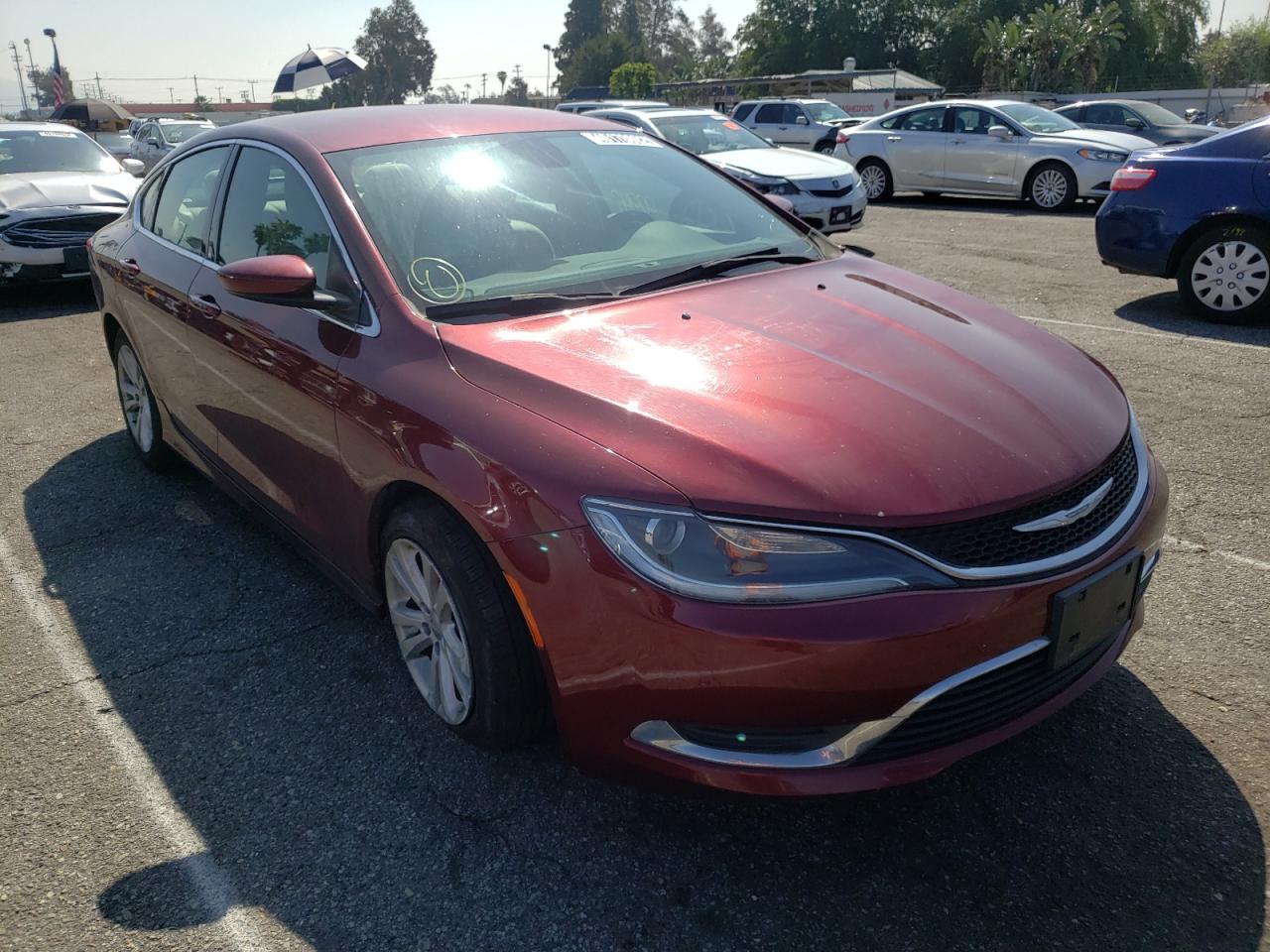 CHRYSLER 200 LIMITE 2015 with VIN 1C3CCCAB9FN577048 - Photo from auction