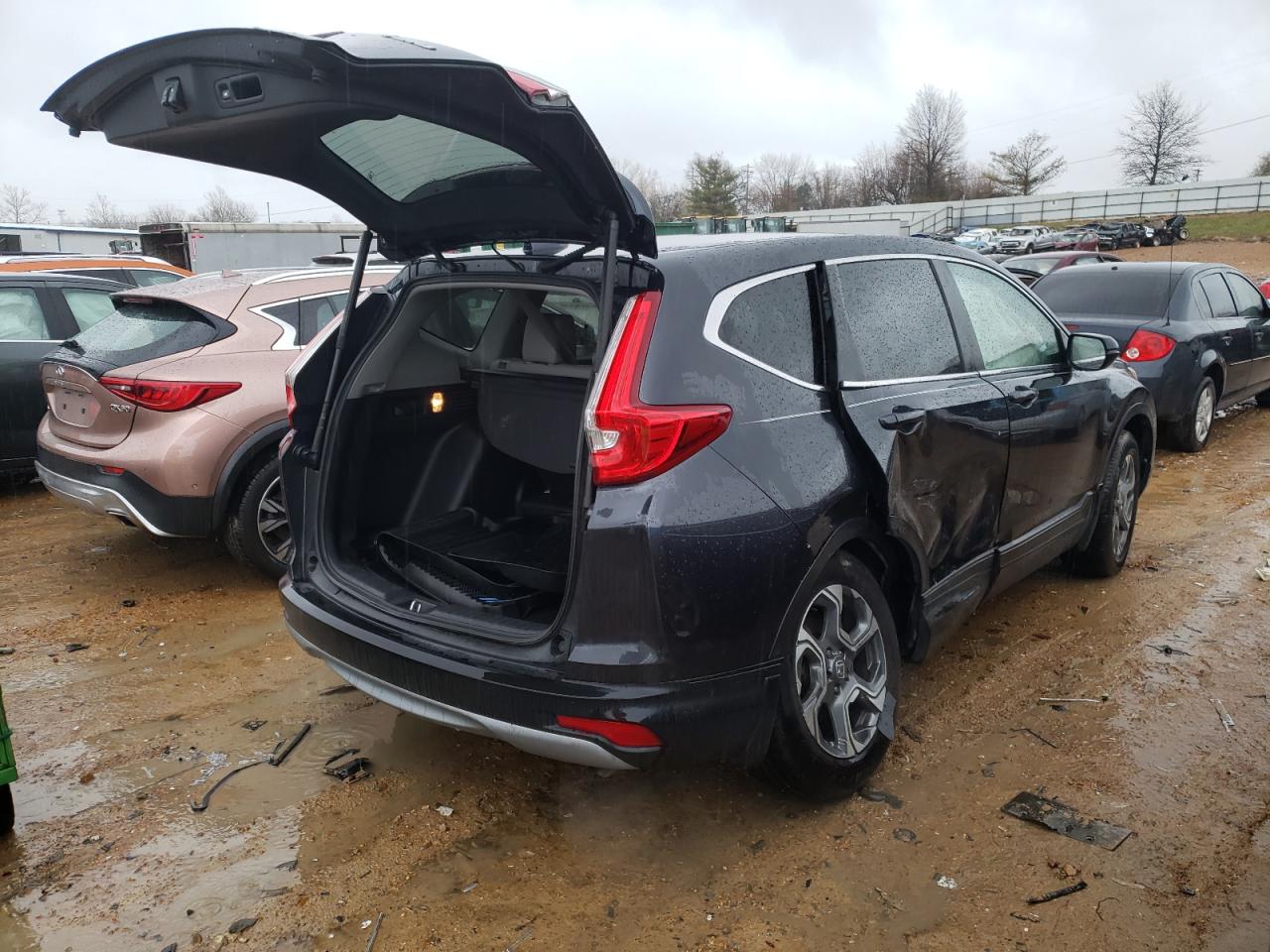 Photo 4 from auction – 2017 HONDA CR-V EXL with VIN 5J6RW2H87HL054573