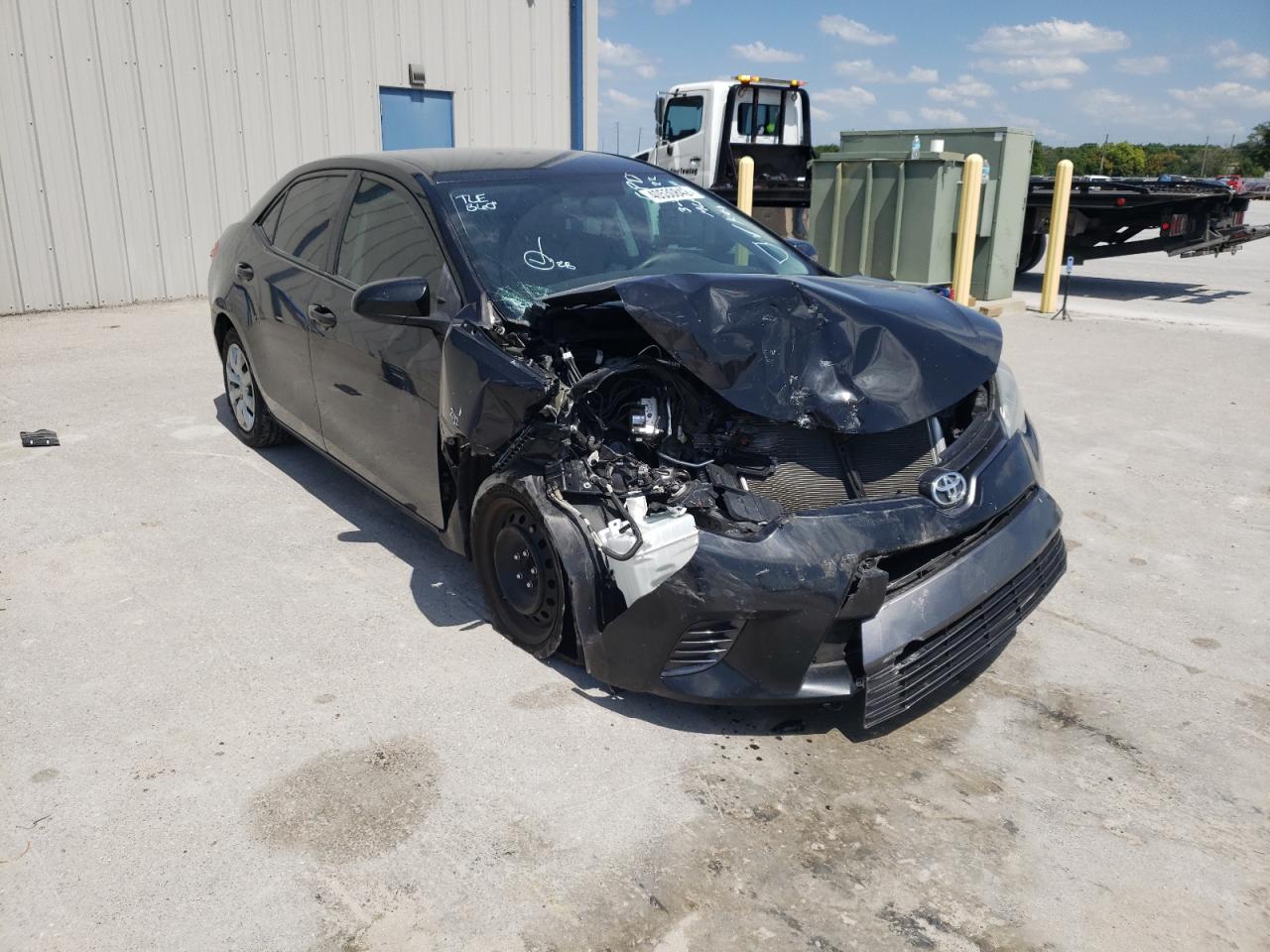 TOYOTA COROLLA L 2016 with VIN 2T1BURHE6GC718007 - Photo from auction
