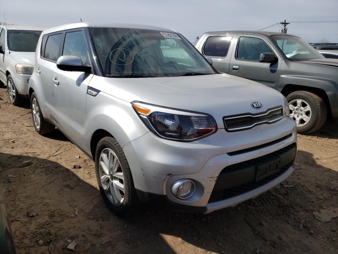 KIA SOUL + 2019 with VIN KNDJP3A57K7650210 - Photo from auction