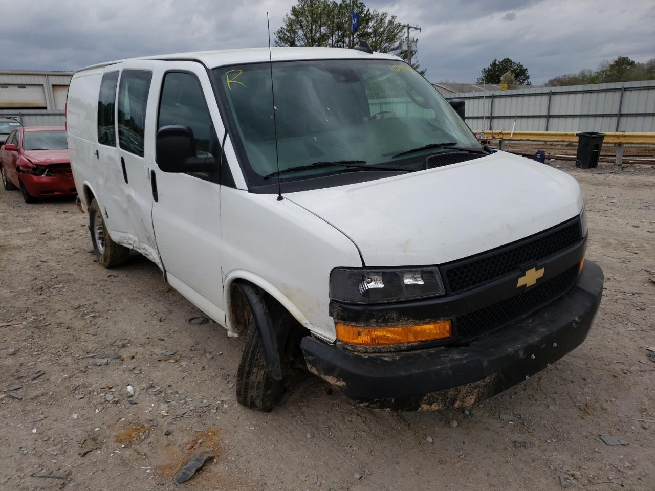 CHEVROLET EXPRESS G2 2021 with VIN 1GCWGAFP7M1230909 - Photo from auction