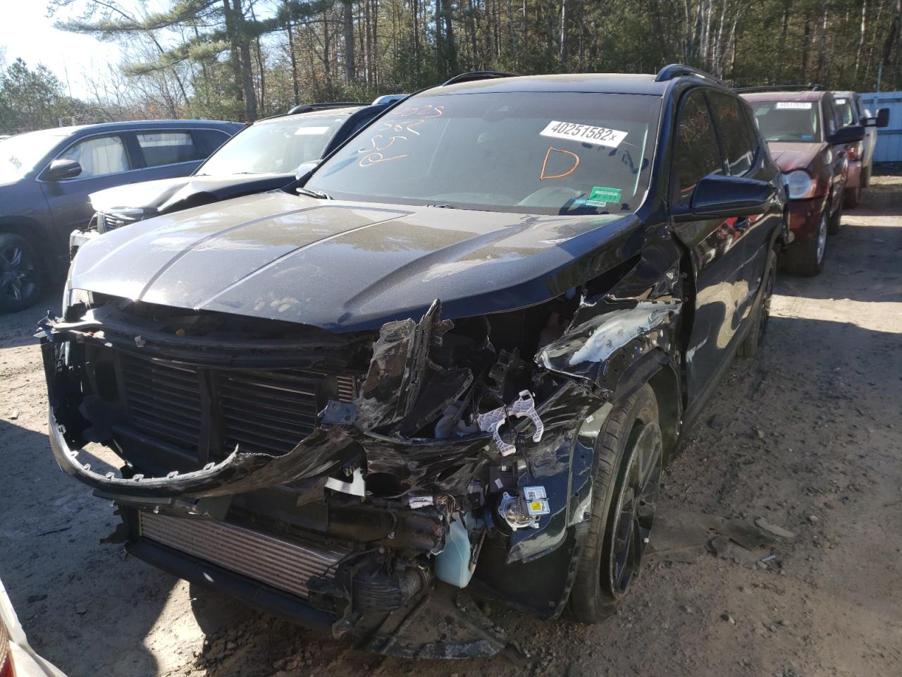 Photo 2 from auction – 2020 GMC TERRAIN SL with VIN 3GKALTEV9LL346318