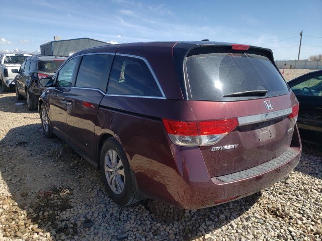 Photo 3 from auction – 2016 HONDA ODYSSEY SE with VIN 5FNRL5H30GB095486