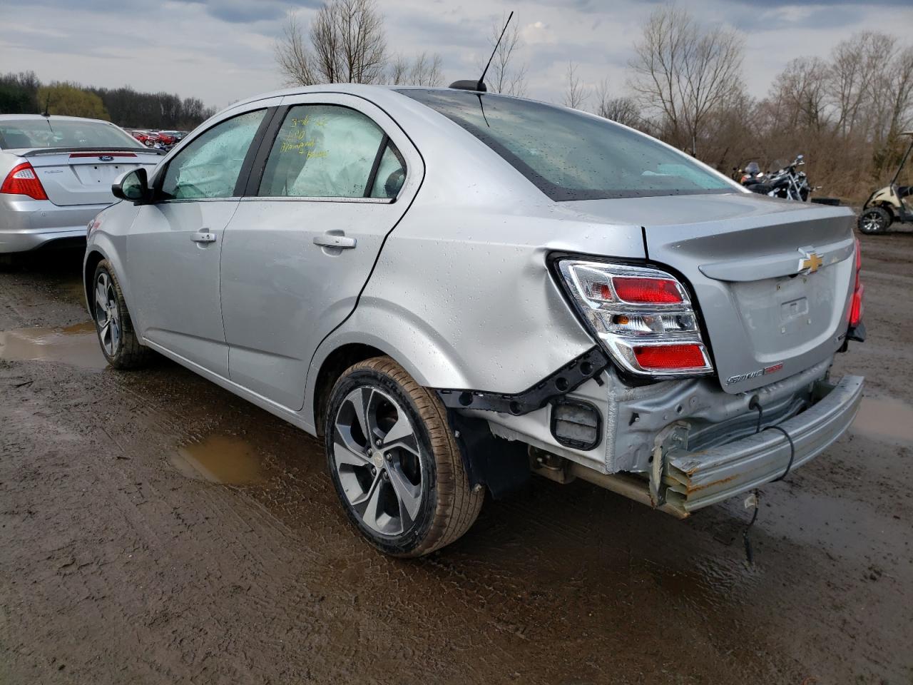 Photo 3 from auction – 2017 CHEVROLET SONIC PREM with VIN 1G1JF5SBXH4135644