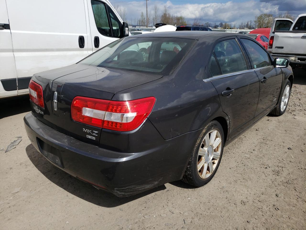 Photo 4 from auction – 2007 LINCOLN MKZ with VIN 3LNHM28T87R620876