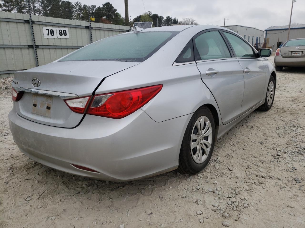 Photo 4 from auction – 2012 HYUNDAI SONATA GLS with VIN 5NPEB4AC7CH471778