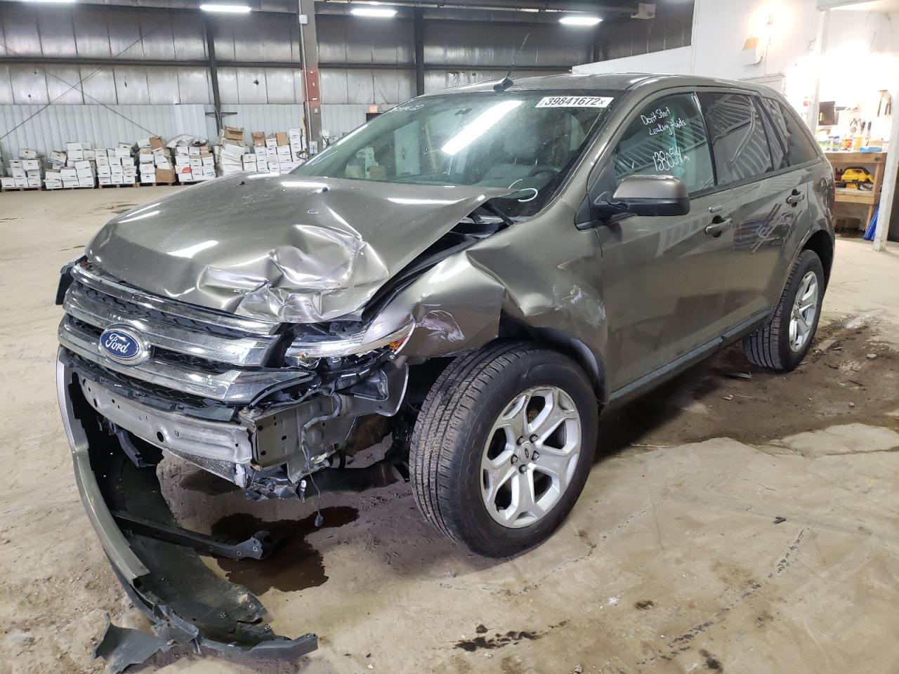 Photo 2 from auction – 2014 FORD EDGE SEL with VIN 2FMDK4JC1EBA95794