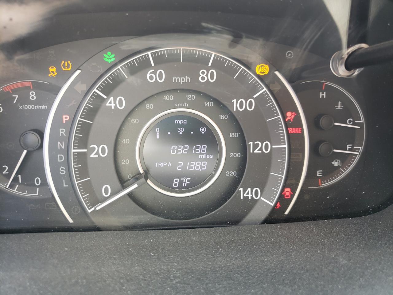 Photo 8 from auction – 2016 HONDA CR-V EX with VIN 3CZRM3H57GG716018