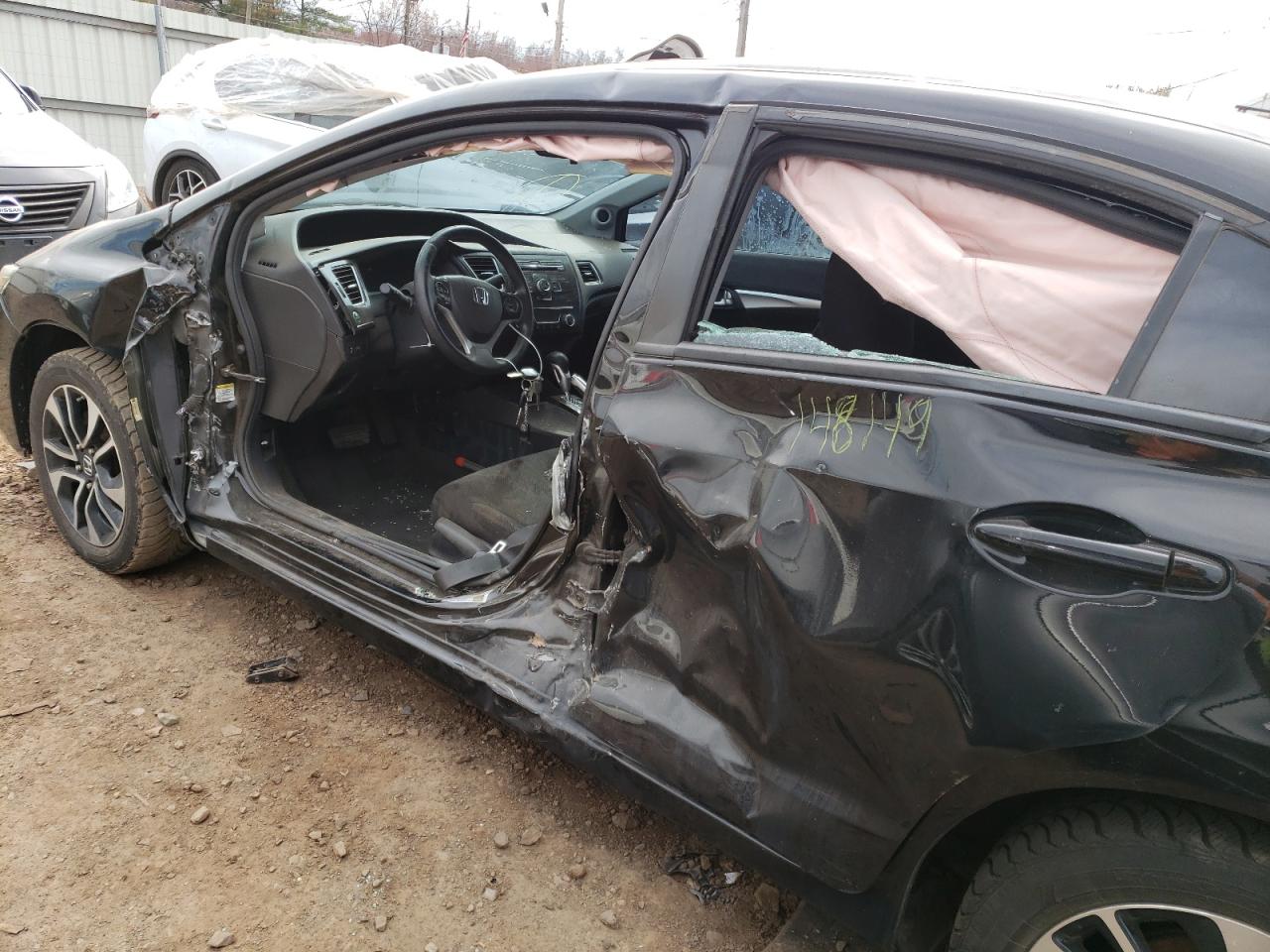 Photo 9 from auction – 2013 HONDA CIVIC EX with VIN 19XFB2F87DE226269