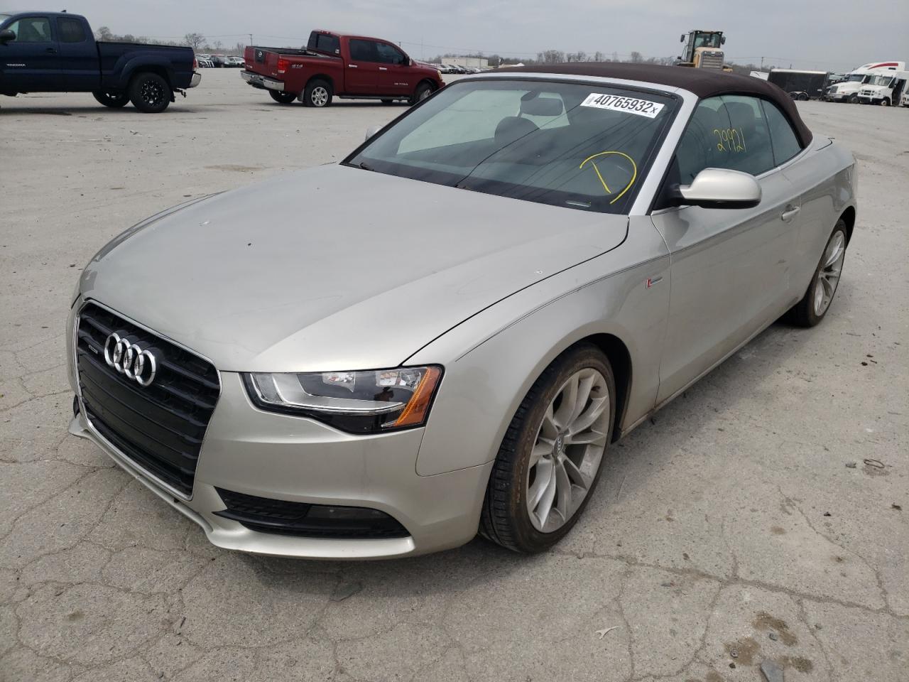 Photo 2 from auction – 2013 AUDI A5 PREMIUM with VIN WAUCFAFH7DN015373